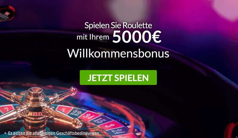 Mansion Casino: Spielen Sie Roulette mit Ihrem 5000€ Willkommensbonus